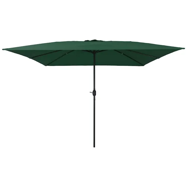 Parasol de jardin Vert 295 x 295 x 245 cm Polyester et Acier