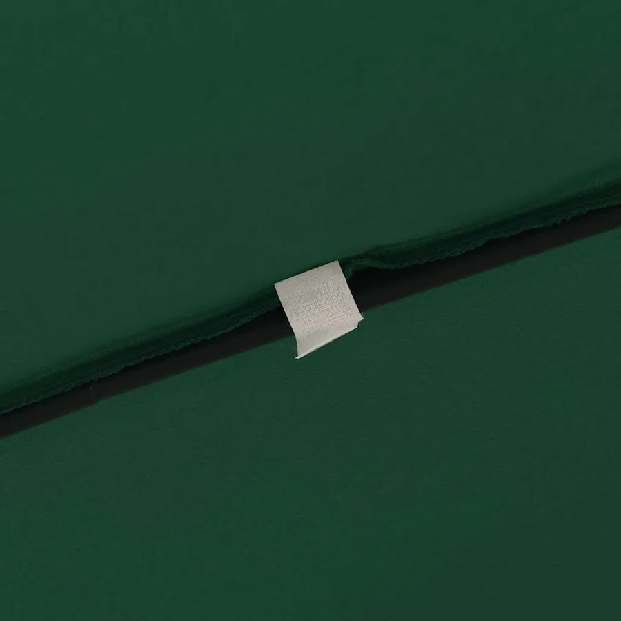 Parasol de jardin Vert 295 x 295 x 245 cm Polyester et Acier - 6