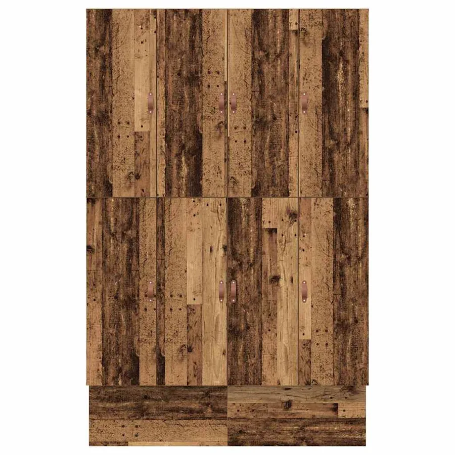 Cadre de lit avec rangement avec tiroir Bois Ancien 140 cm - 11