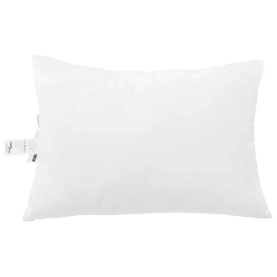 Couette avec Oreillers 3 pcs Blanc Microfibre et Plumes D'oie - 5