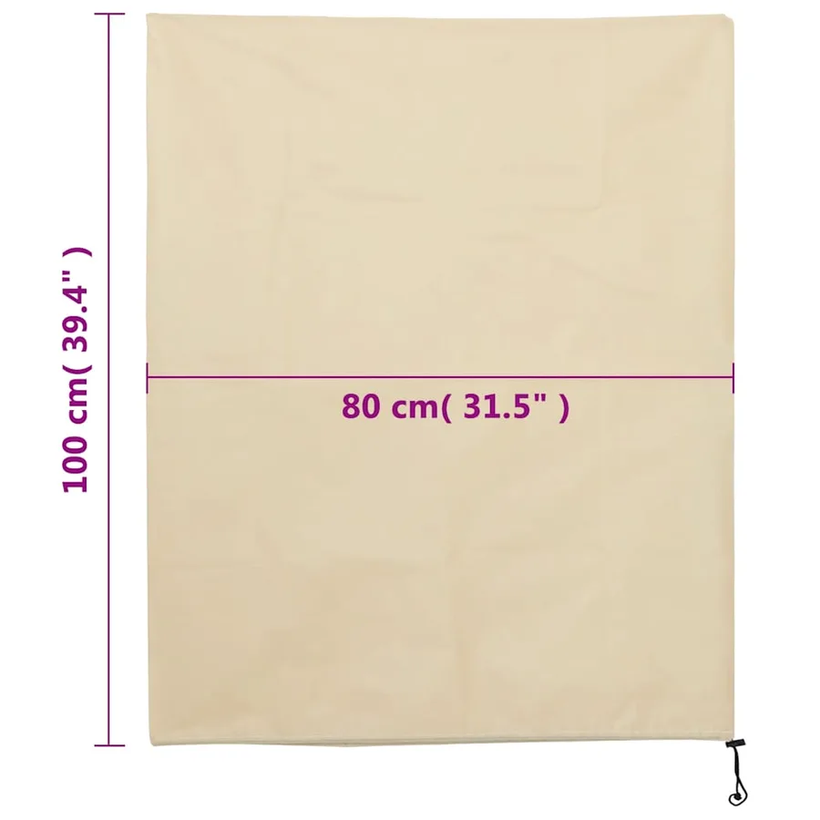 Housses de protection pour plantes avec cordon de serrage 4 pcs - 9