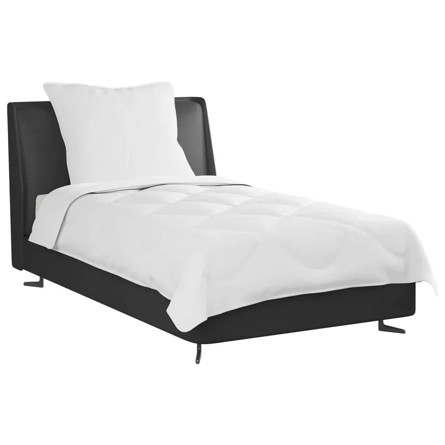 Duvet toutes saisons avec oreiller 2 pcs Blanc Microfibre - 3