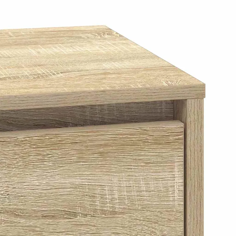 Cabinet de chevet avec tiroir Chêne Sonoma 39 x 34,5 x 50 cm - 8