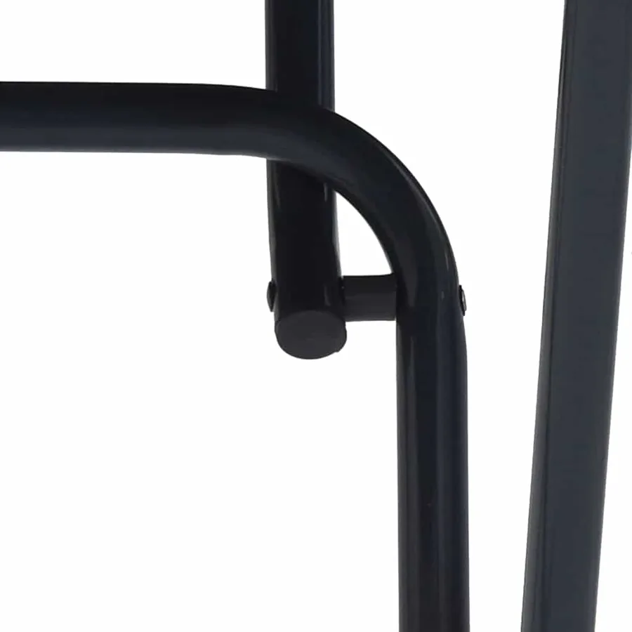 Table de Jardin Anthracite 50 x 50 x 72 cm Métal - 10