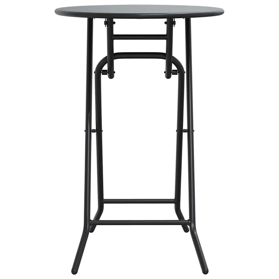 Table de Jardin Anthracite 50 x 50 x 72 cm Métal - 5