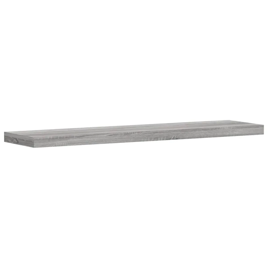 Étagères murales 4 pcs sonoma gris 40x10x1,5 cm bois ingénierie - 4