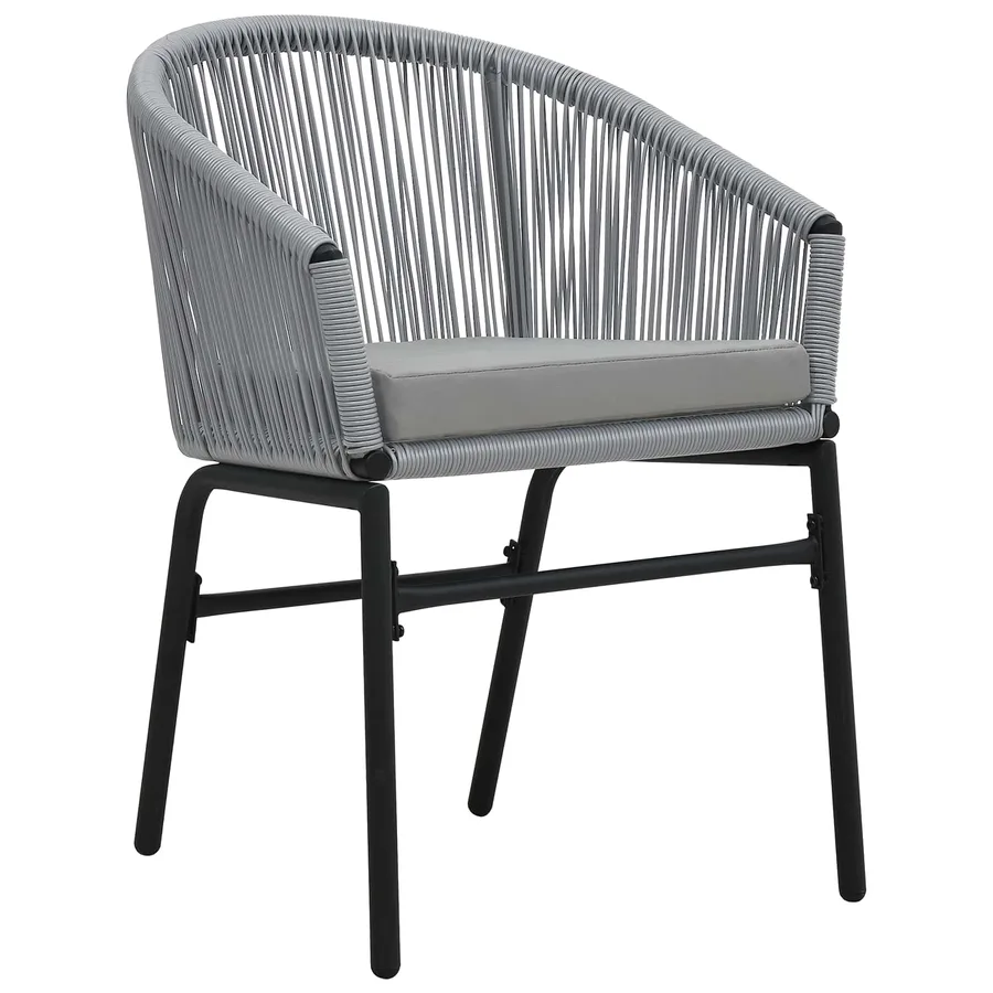 Ensemble de salle à manger pour jardin 5 pcs Anthracite - 7