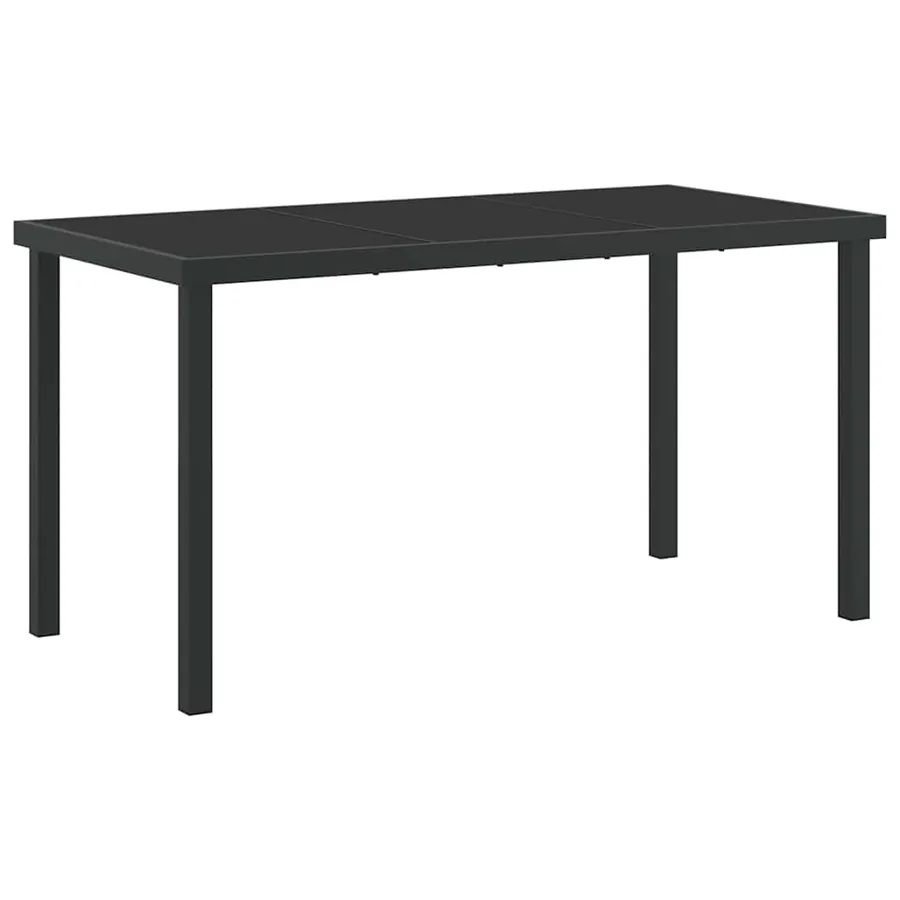 Ensemble de salle à manger pour jardin 5 pcs Marron Poly rotin - 5