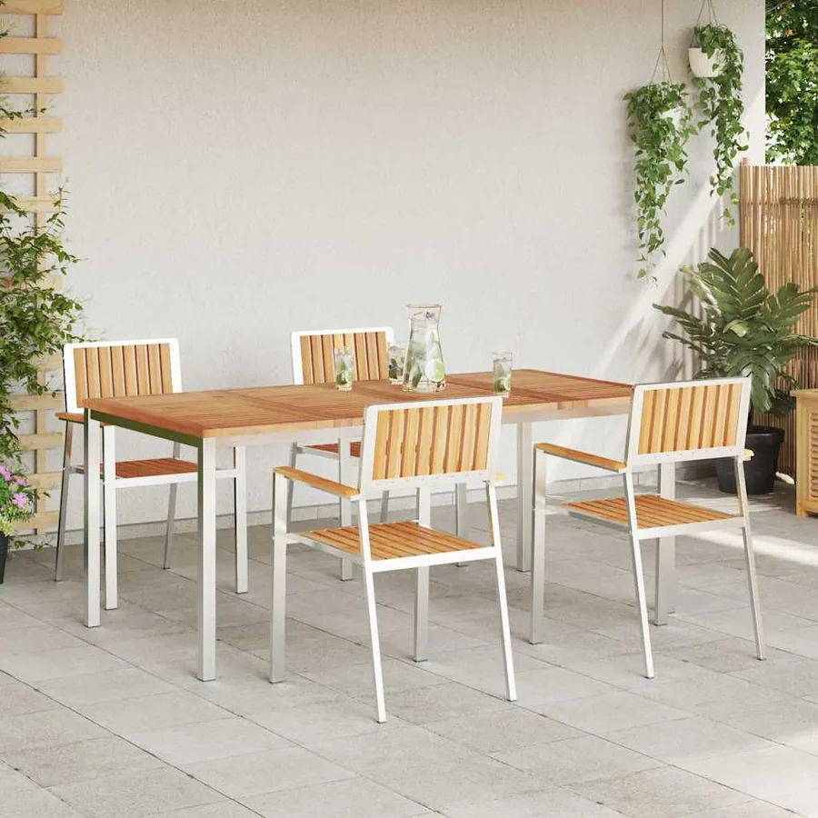 Ensemble de repas extérieur 5 pcs - 4