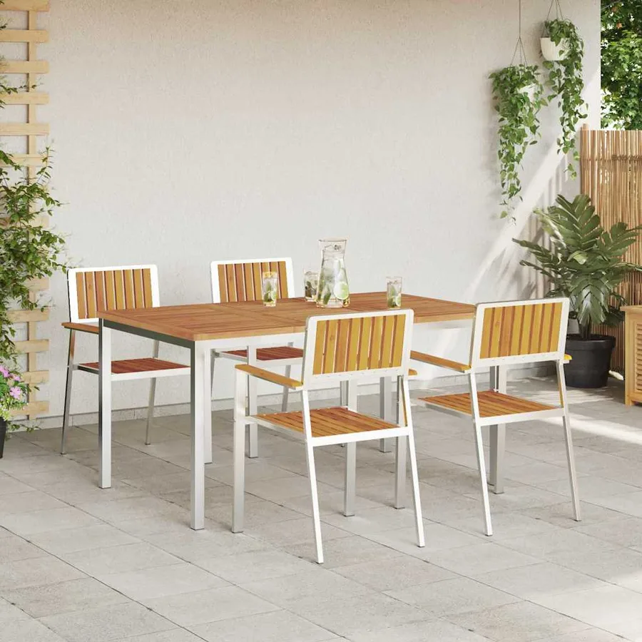 Ensemble de repas extérieur 5 pcs - 4