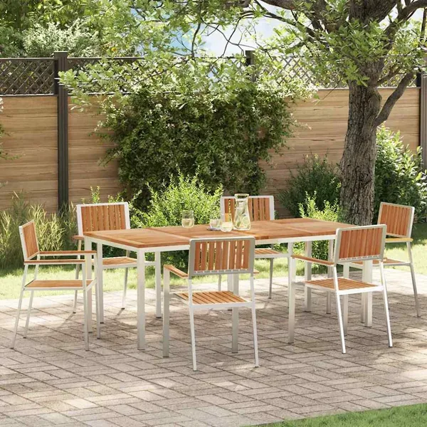 Ensemble de repas extérieur 7 pcs