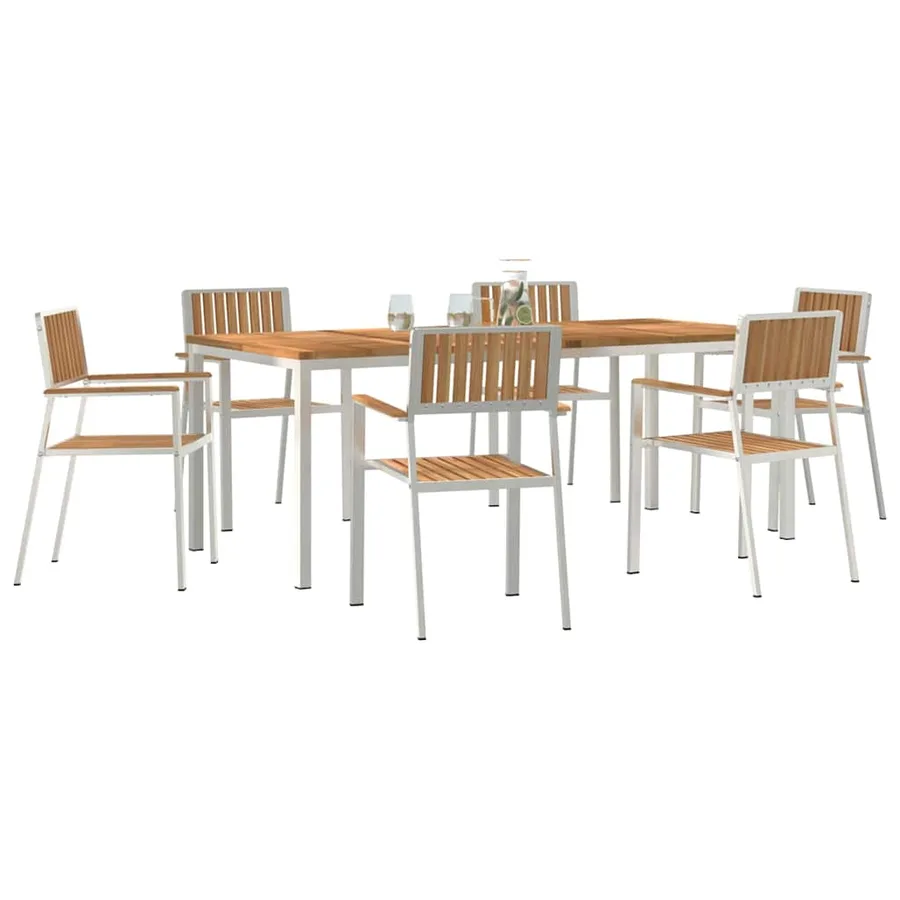 Ensemble de repas extérieur 7 pcs - 3