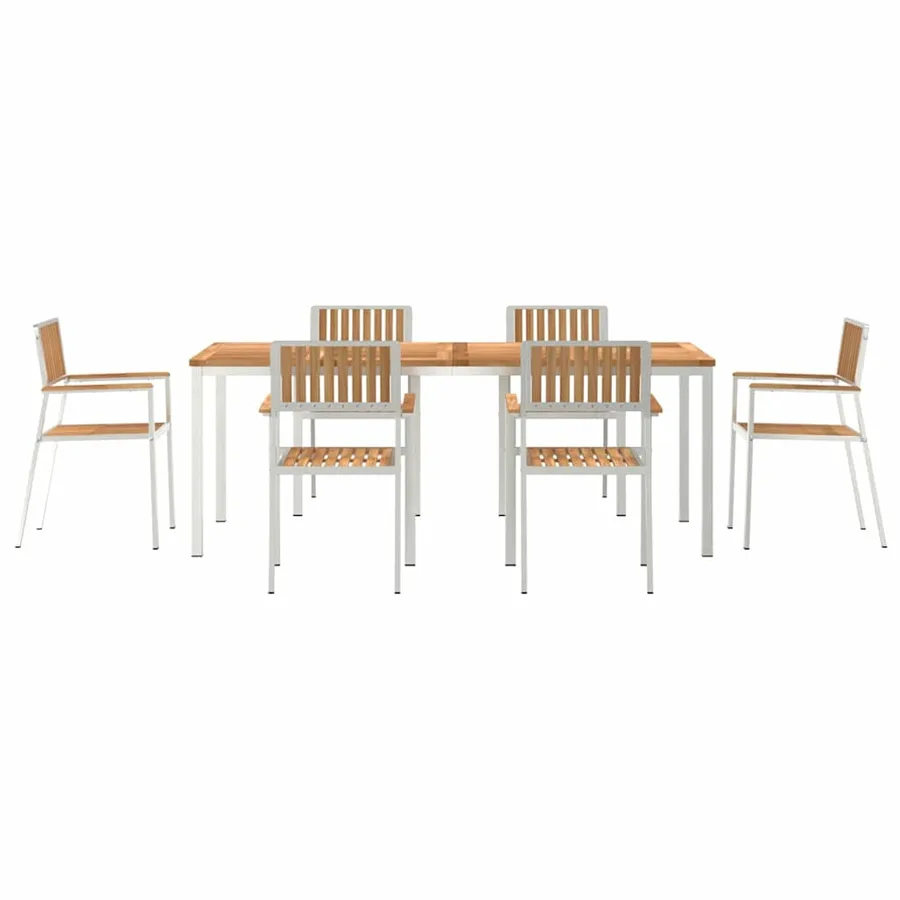 Ensemble de repas extérieur 7 pcs - 7