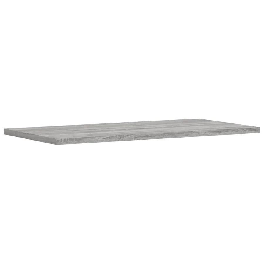 Étagères murales 4 pcs sonoma gris 60x30x1,5 cm bois ingénierie - 4