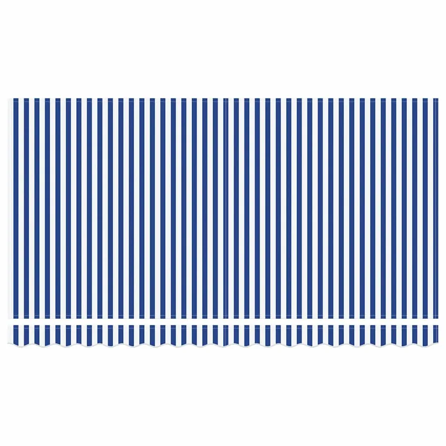 Cadre d'auvent Bleu et Blanc 350 x 200 cm - 6