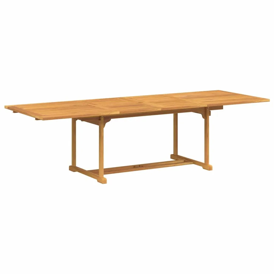 Ensemble de salle à manger pour jardin 9 pcs Marron - 5