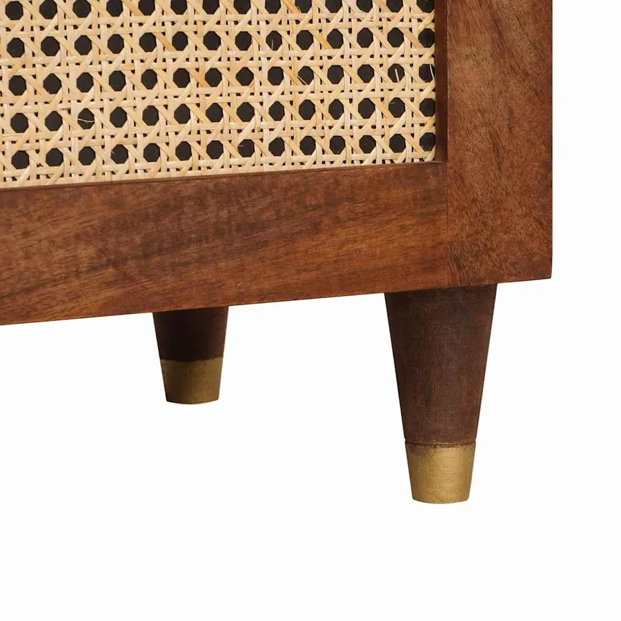Tables de chevet 50 x 33 x 60 cm Bois de mangue massif - 8