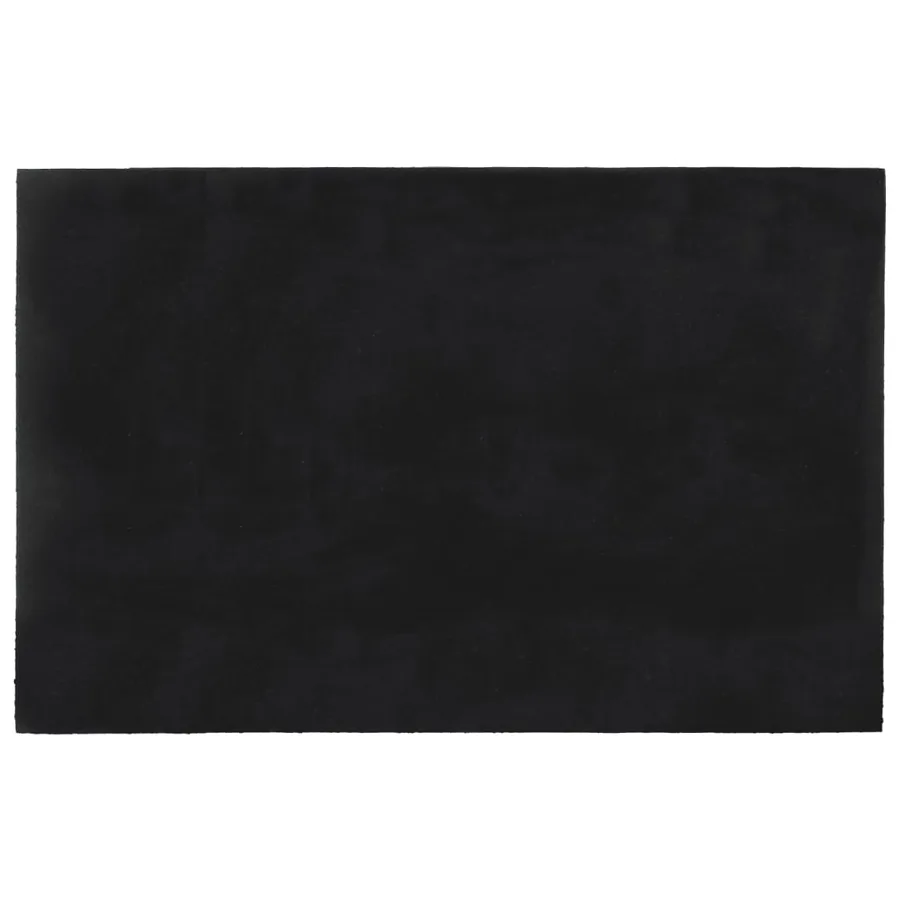 Tapis de porte gris foncé 65x100 cm fibre de coco touffeté - 2
