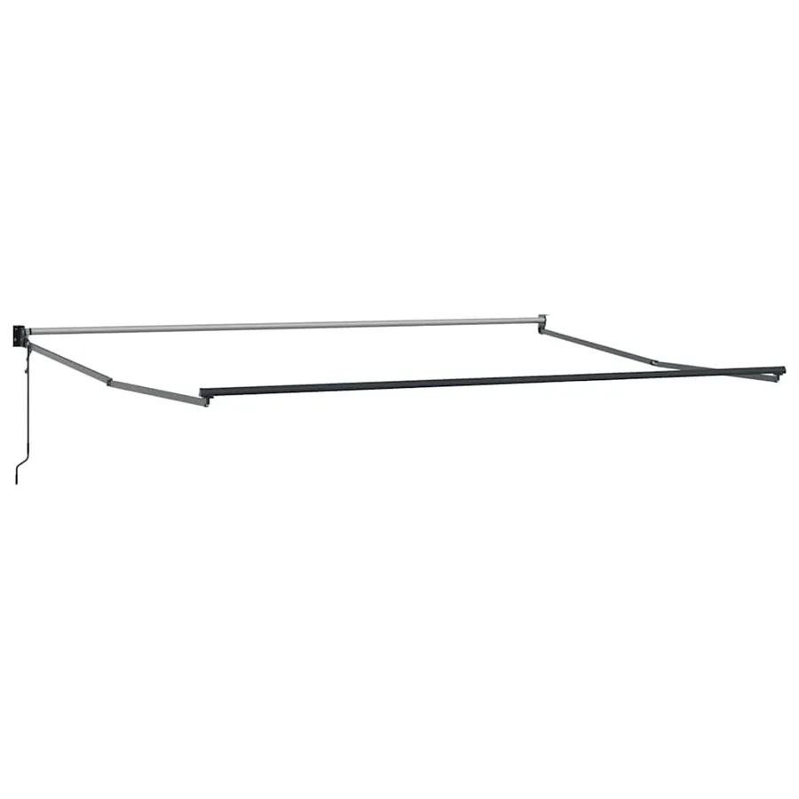 Auvent rétractable Beige 400 × 300 cm Polyester et métal - 5