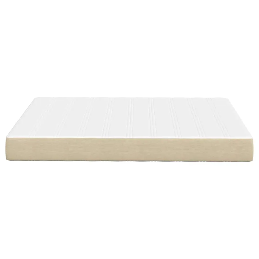 Matelas de Lit avec matelas Sauge 140 x 200 cm tissu - 5