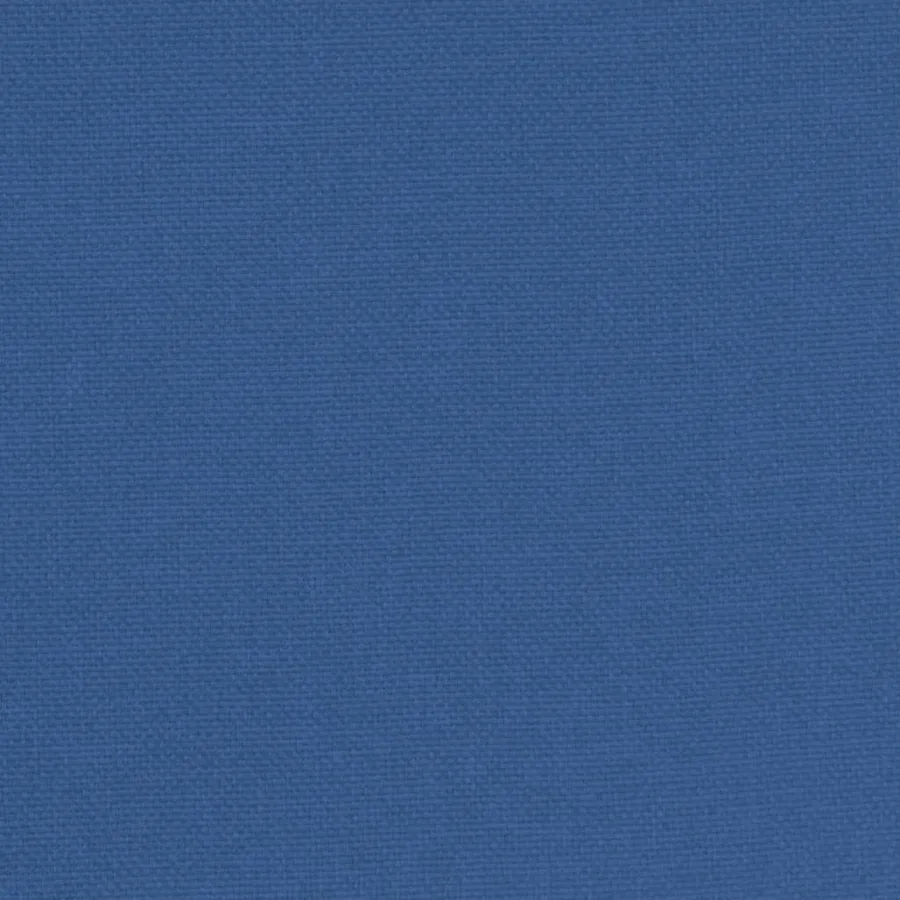 Chaise cabriolet avec repose-pied bleu tissu - 7
