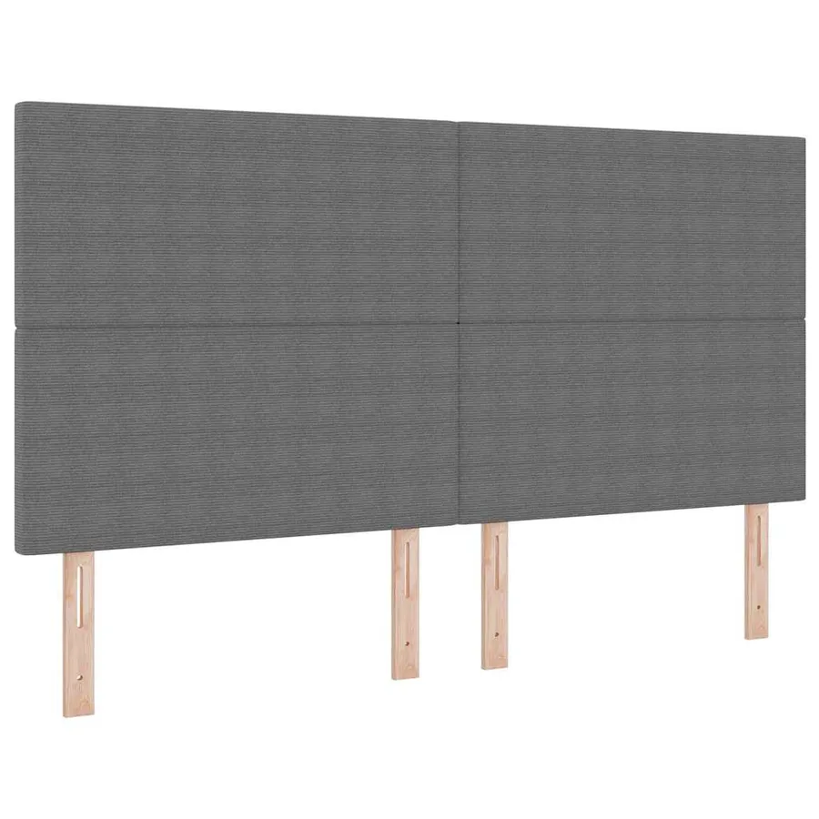 Lit à ressort LED Gris clair et blanc 180 x 200 cm - 7