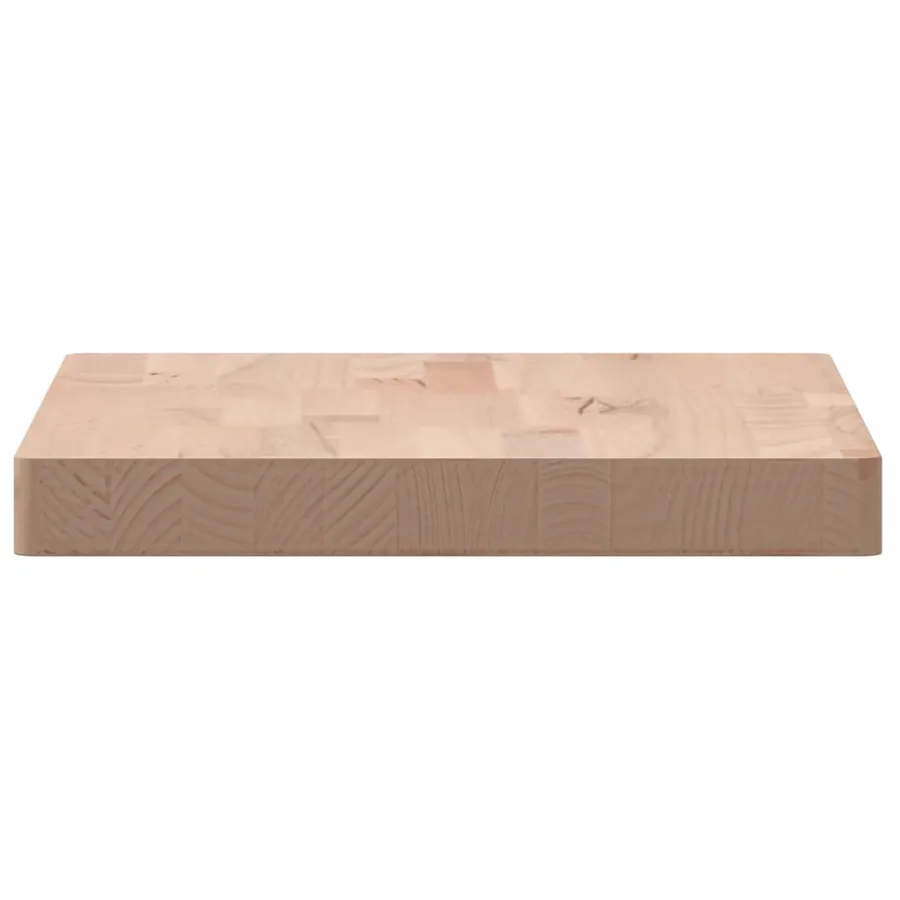 Planche à découper 50x35x4 cm bois massif de hêtre - 5