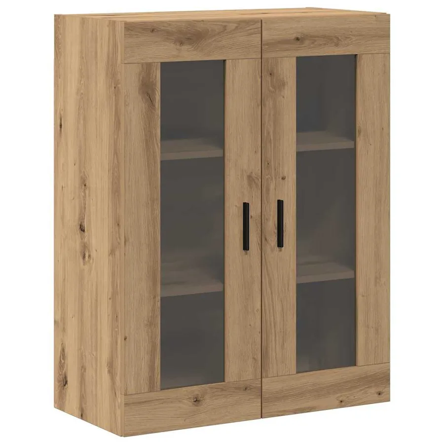 Armoires Murailles 2 pcs chêne artisanal 69,5 x 34 x 90 cm - 7