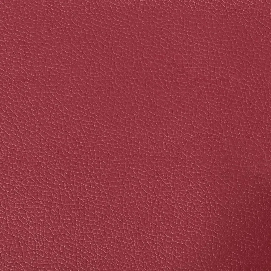 Canapé à 3 places Rouge bordeaux 180 cm Similicuir - 8