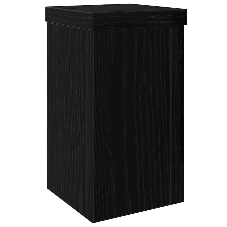 Support de Plante 2 pcs Chêne noir 10 x 10 x 18 cm - 5