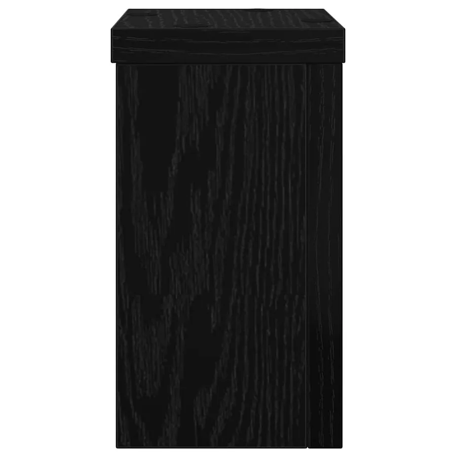Support de Plante 2 pcs Chêne noir 10 x 10 x 18 cm - 6