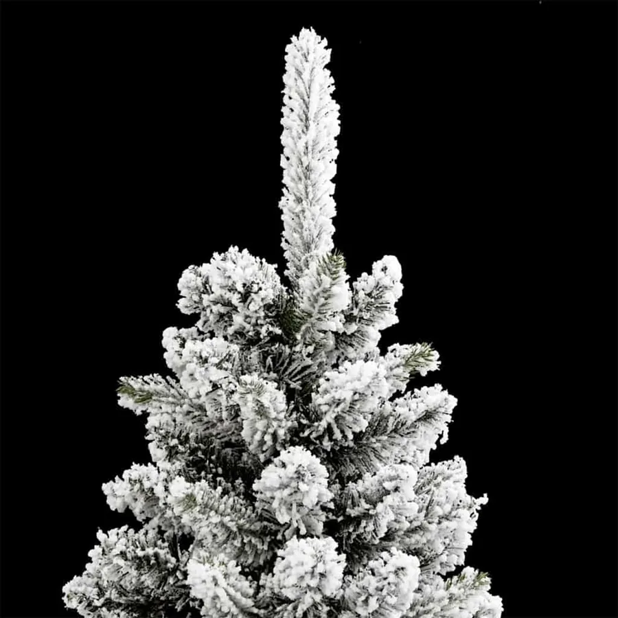 Sapin de Noël artificiel Blanc 120 cm PVC, métal et plastique - 13