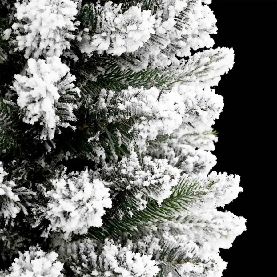 Sapin de Noël artificiel Blanc 120 cm PVC, métal et plastique - 14