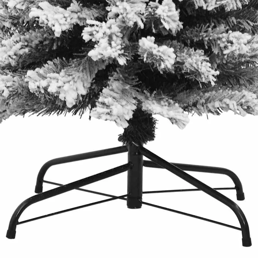 Sapin de Noël artificiel Vert 180 cm PVC et acier et plastique - 14