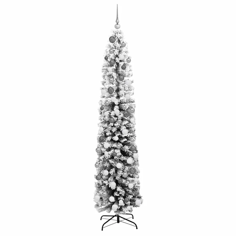 Sapin de Noël artificiel Vert 180 cm PVC et acier et plastique - 3