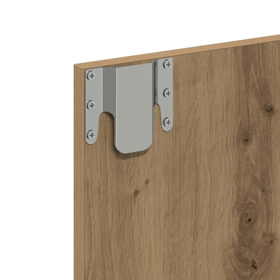 Armoire Miroir Chêne artisanal 60 x 31,5 x 62 cm - 10