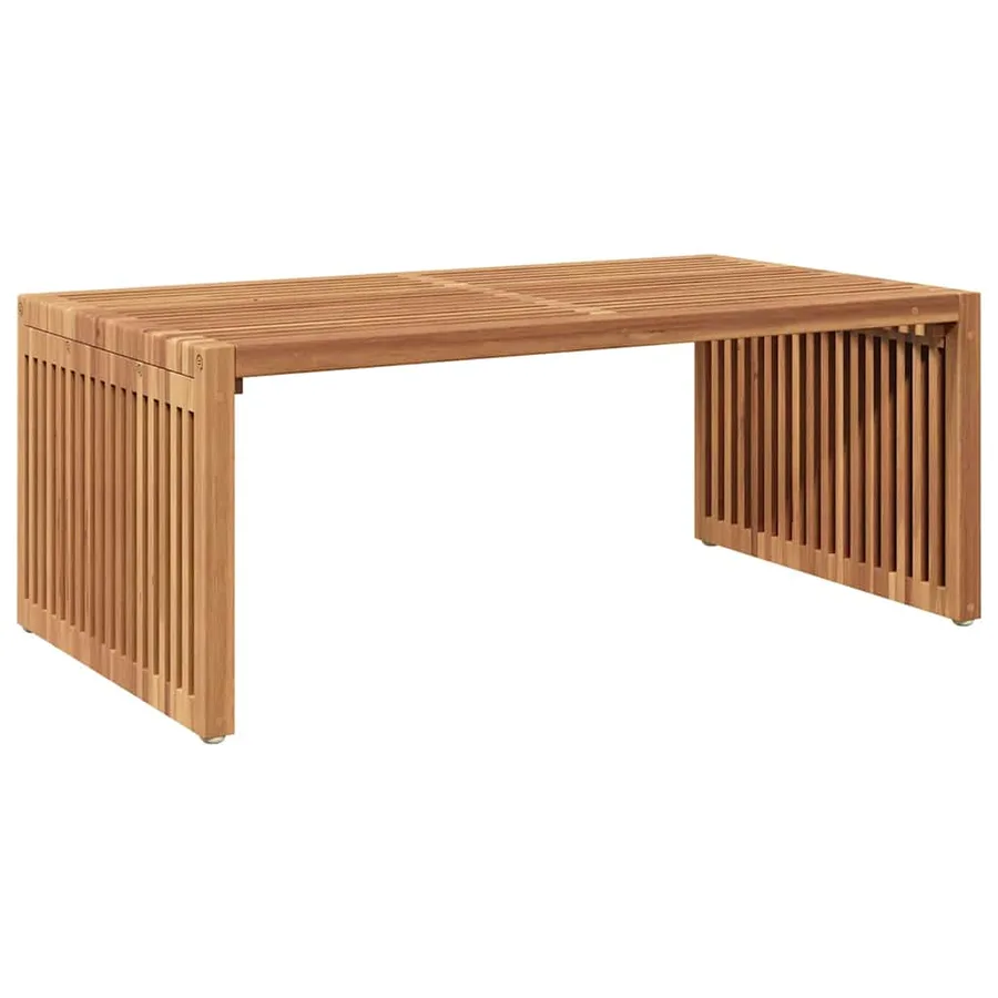 Table d'appoint de jardin Marron 90 x 50 x 36 cm - 2