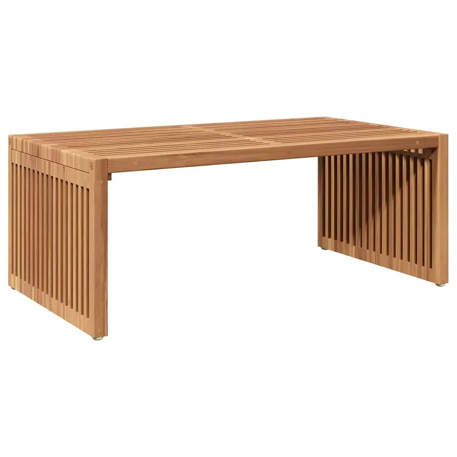 Table d'appoint de jardin Marron 90 x 50 x 36 cm - 7