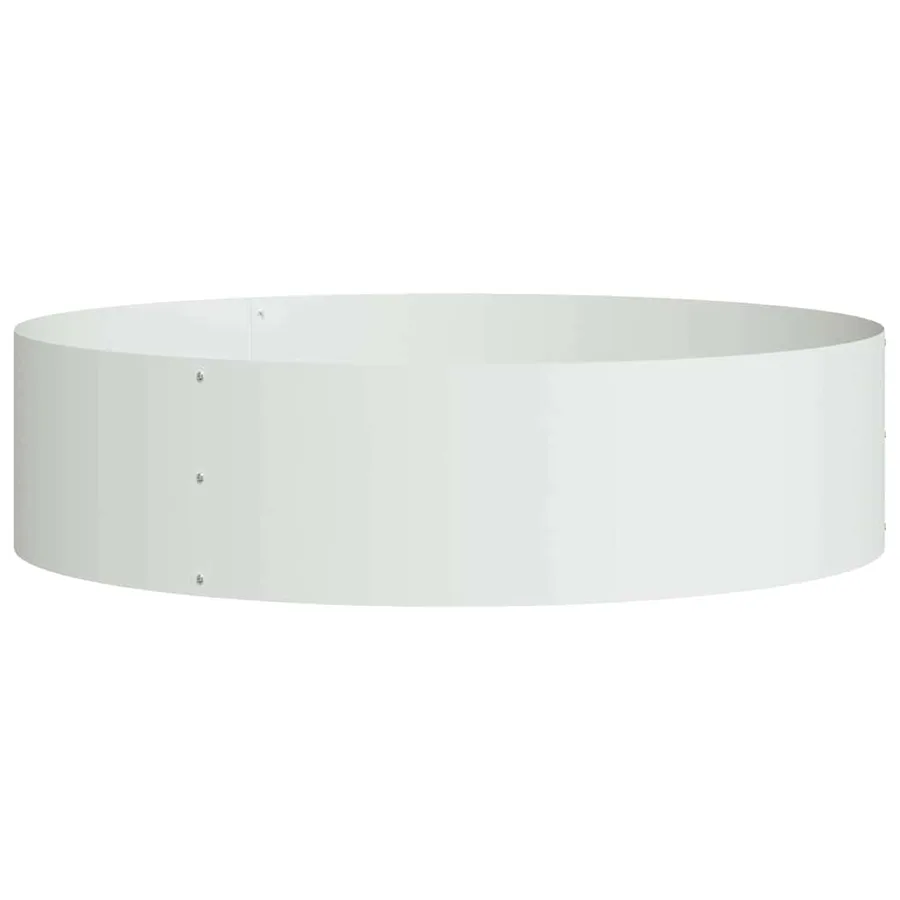 Anneau de jardinière 5 pc Blanc 80 x 80 x 20 cm - 5