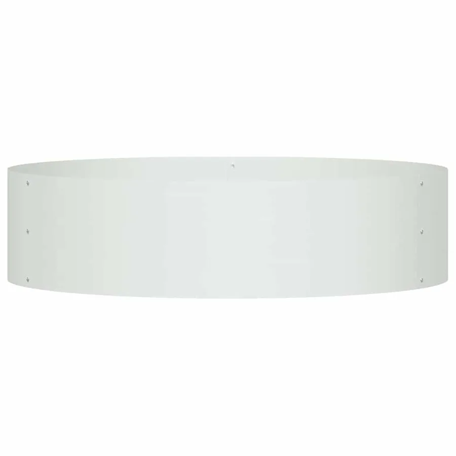Anneau de jardinière 5 pc Blanc 80 x 80 x 20 cm - 6