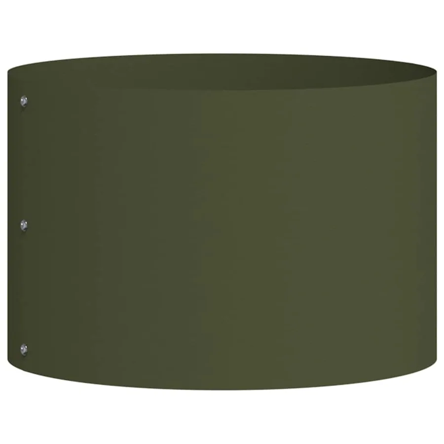 Anneau de jardinière 5 pc Vert olive 30 x 30 x 20 cm - 5