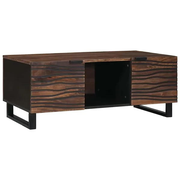 Table basse Noyer 100 x 54 x 40 cm Bois d'ingénierie