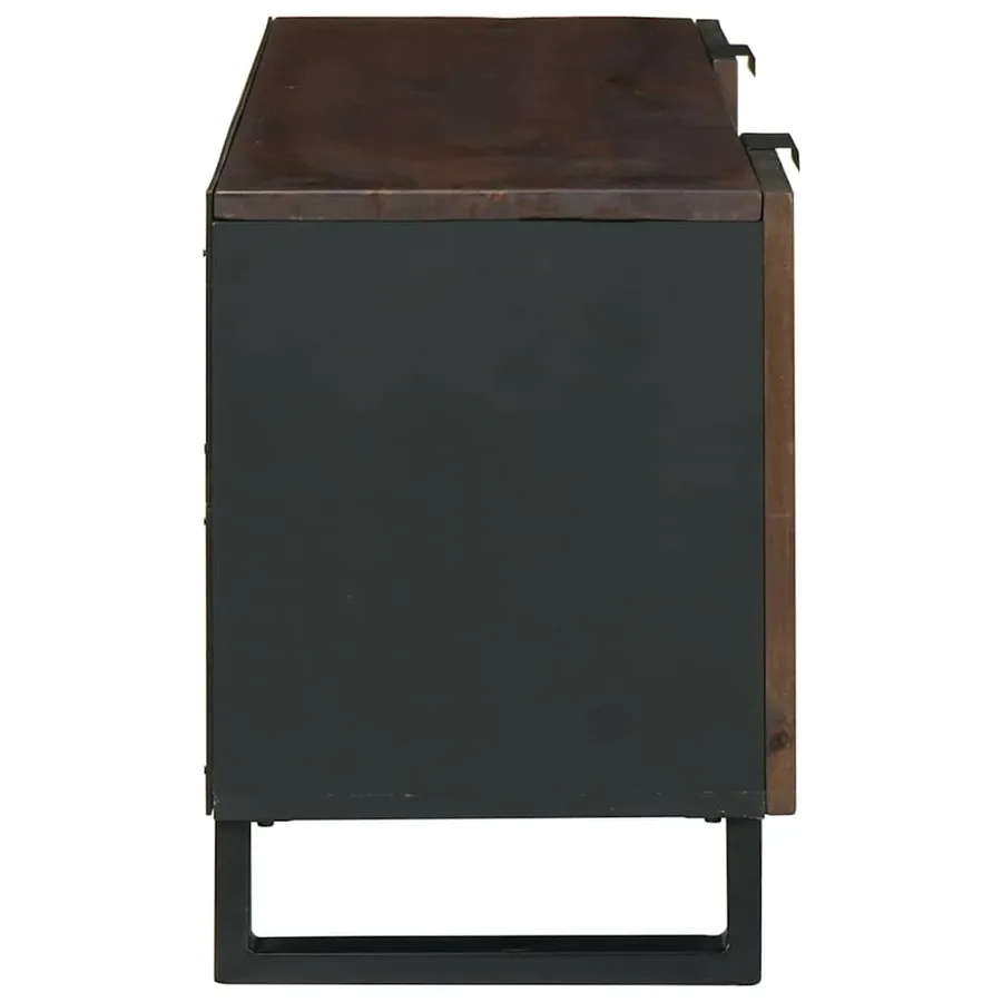 Unites TV avec tiroir Noyer 105 x 33 x 46 cm Bois d'ingénierie - 4