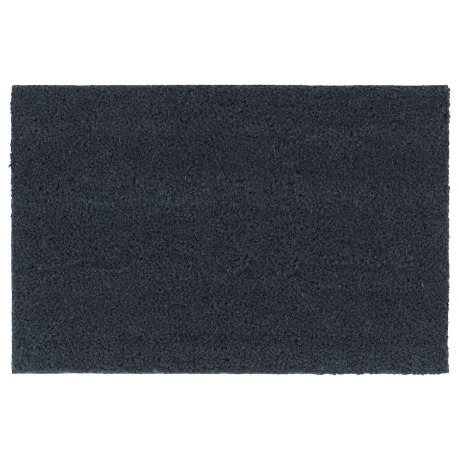 Tapis de porte 5 pcs gris foncé 40x60 cm fibre de coco touffeté - 2