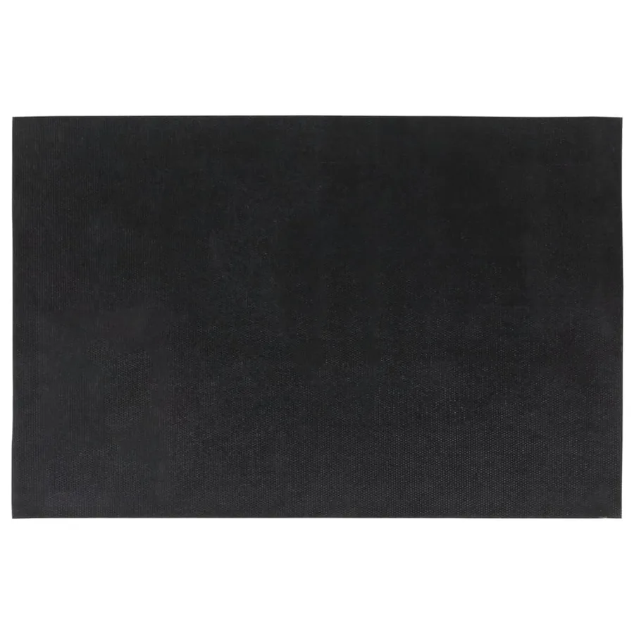 Tapis de porte 5 pcs gris foncé 40x60 cm fibre de coco touffeté - 3