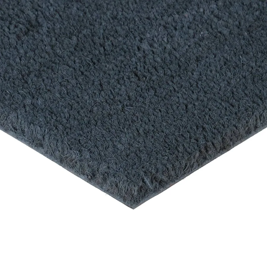 Tapis de porte 5 pcs gris foncé 40x60 cm fibre de coco touffeté - 4
