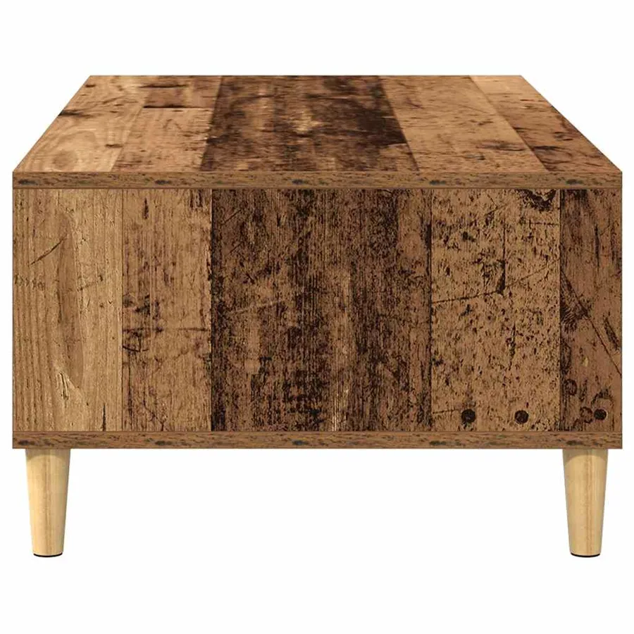 Table basse Bois ancien 102 x 55 x 35 cm Bois d'ingénierie - 7