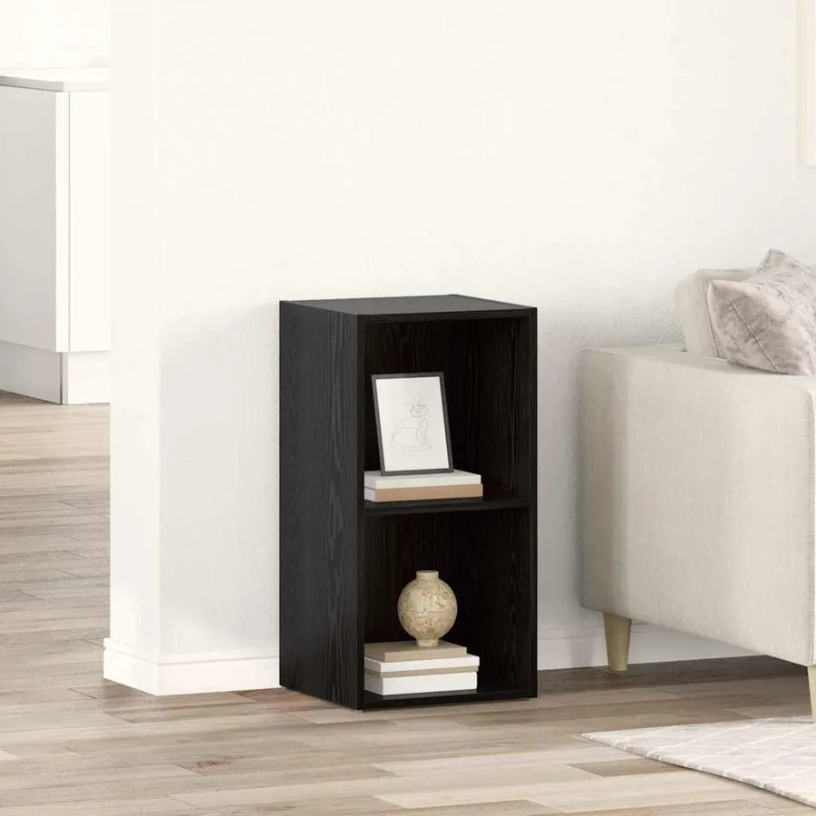Ensemble meuble TV Noir 72 x 35 x 37 cm Bois d'ingénierie