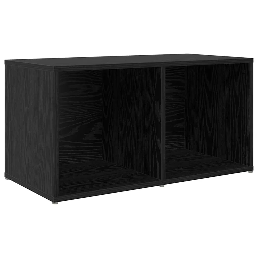 Ensemble meuble TV Noir 72 x 35 x 37 cm Bois d'ingénierie - 2