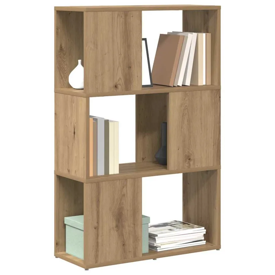 Ensemble meuble TV 60 x 24 x 94,5 cm Marron Bois d'ingénierie - 3